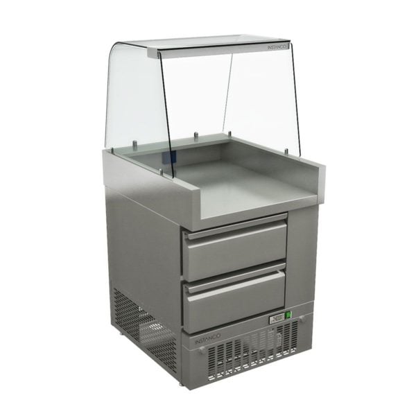 Hot Dog Module narrow with 2 cooled drawers Hot Dog Module narrow with 2 cooled drawers