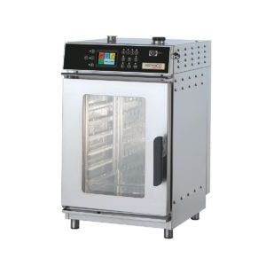 Convection-steam oven with digital control panel