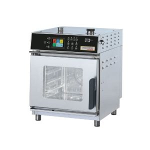 Automatic convection-steam oven with touch panel